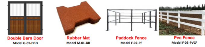 조립식으로 만들어진 Q195 말 안정 상자 축산 장비 5