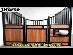 3.6x2.2 건물은 회전 공급 장치와 방안 나무 톱질모탕 외양간 문에서 설정합니다