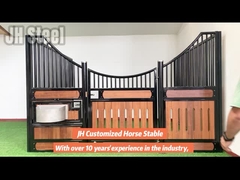 창고 안트라시트 휴대용 목재 말집 문 10ft 12ft