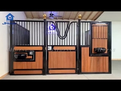 대나무 충전재 14피트 높이 고급 말 마구간 럭셔리 헤비 듀티 아연 도금 경제적