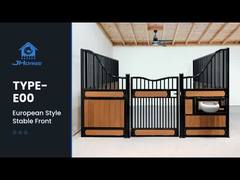 스윙 도어 키트 대나무 살 유럽 말 마구간