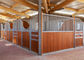 Classic Equine Equipment horse stall front panels with sliding door