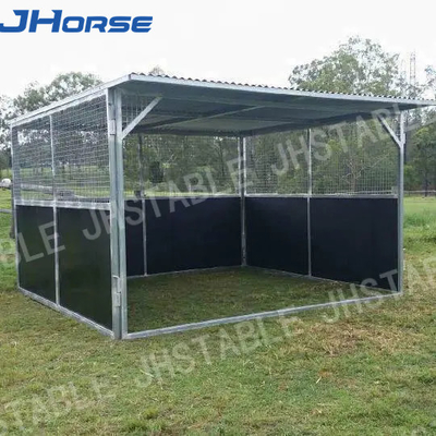 경제적인 임시 12ft Pvc 보드와 함께 말 안정 상자