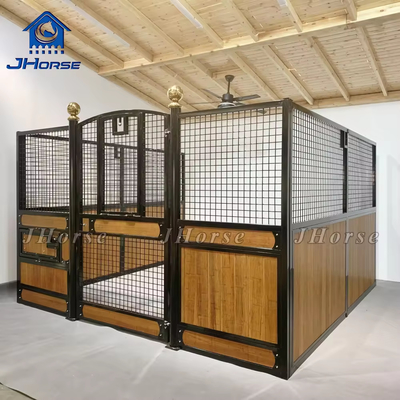 미국 표준 안전 중량용 Bambu Steel Horse 안정적인 말 기기 앞 패널
