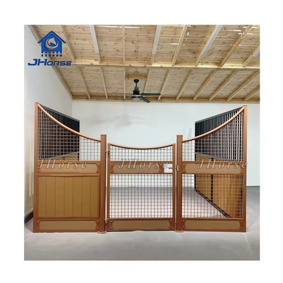 맞춤형 Bambu Horse Swing/Sliding Door와 함께 안정적인 날씨에 견딜 수있는 강철 Bambu 건설
