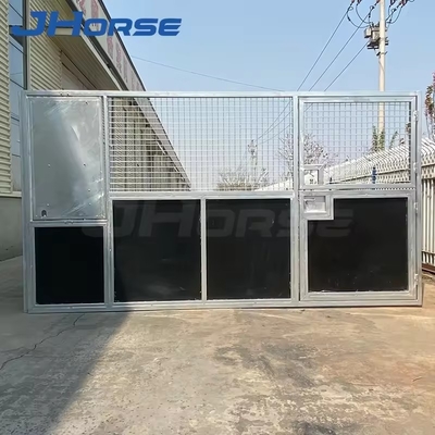 강철 프레임 날씨에 견딜 수 있는 진열 표면 또는 파우더 코팅 유럽 스타일의 말 안정 패널