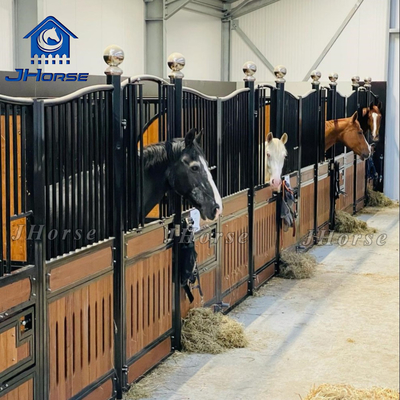 현대 또는 맞춤식 말 안정적인 안전 및 안전한 디자인 높은 내구성 20mm 플라스틱 나무 채식 재료